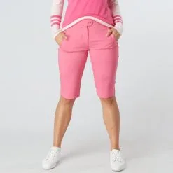 Swing Out Sister Golf Swing Out Sister Ladies Fleur Pink Glo Drifit Golf Shorts -Clothing Shop 0078193 swing out sister ladies fleur pink glo drifit golf shorts