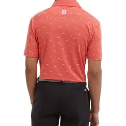 FootJoy Men's School Of Fish Print Lisle Golf Polo Shirt 26 FootJoy Men's School Of Fish Print Lisle Golf Polo Shirt -Clothing Shop 0078858 footjoy mens school of fish print lisle golf polo shirt