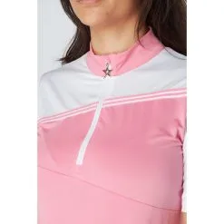Swing Out Sister Golf Swing Out Sister Ladies Therese Block Cap Sleeve Golf Polo Shirt -Clothing Shop 0079682 swing out sister ladies therese block cap sleeve golf polo shirt