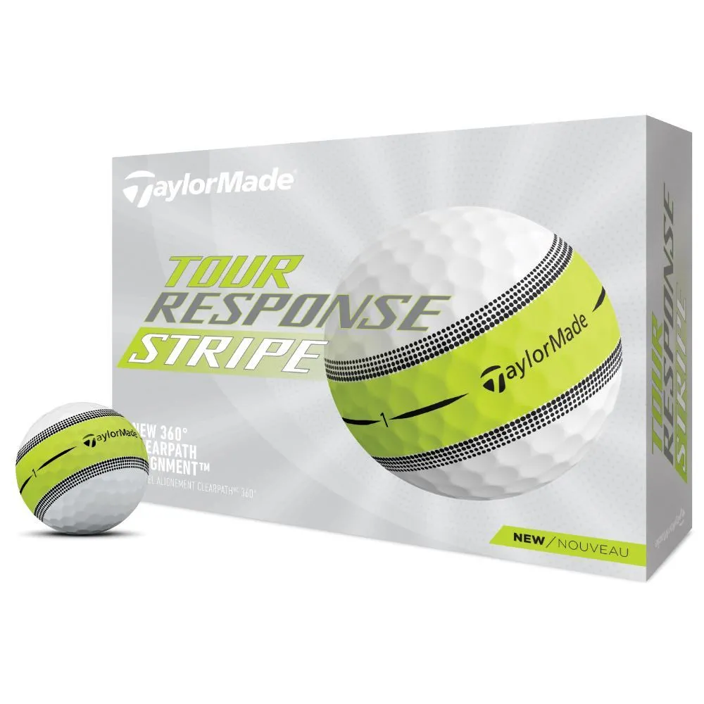 TaylorMade Tour Response Stripe Golf Balls 2 TaylorMade Tour Response Stripe Golf Balls - Image 2