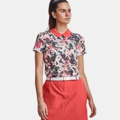 Under Armour Ladies Zinger Rise Golf Polo Shirt -Clothing Shop 0081205 under armour ladies zinger rise golf polo shirt