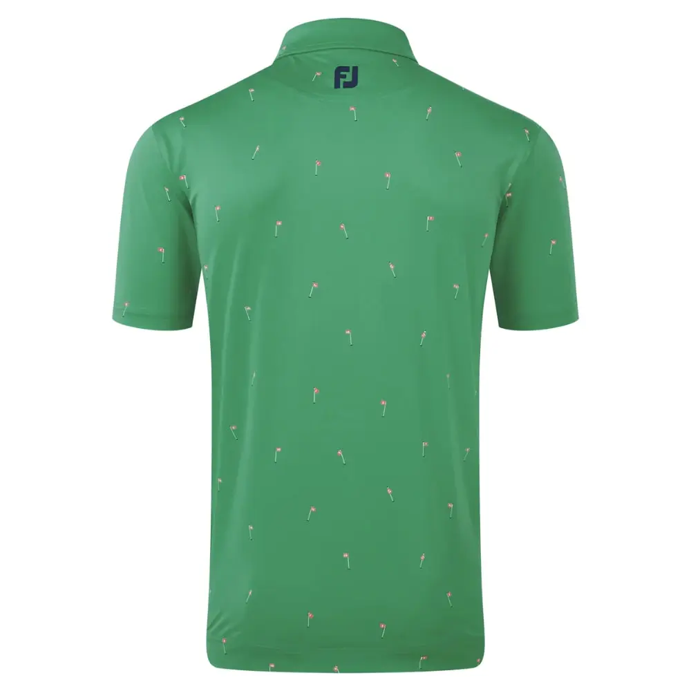 FootJoy Men's 18 Holes Lisle Golf Polo Shirt 3 FootJoy Men's 18 Holes Lisle Golf Polo Shirt - Image 3