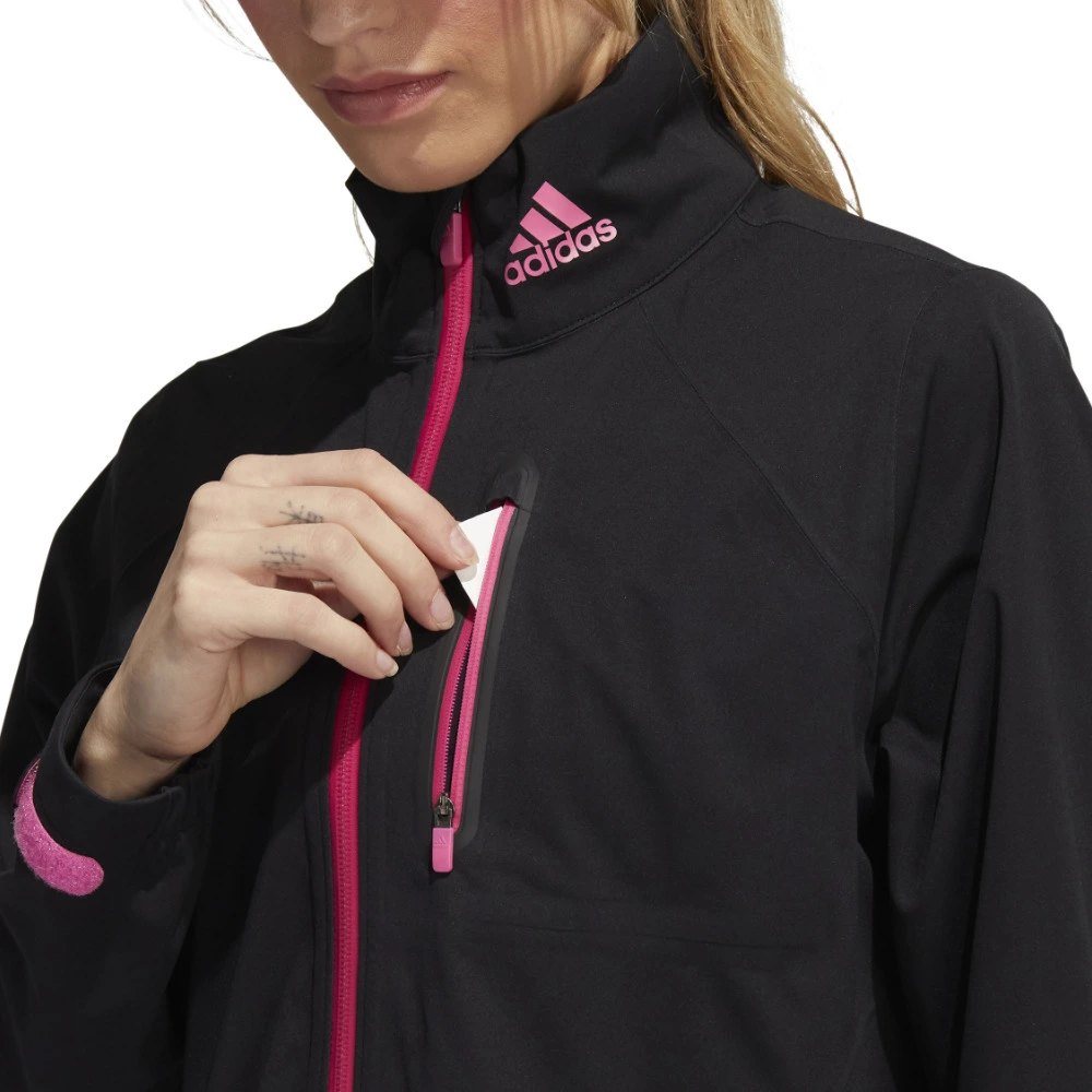Adidas Ladies RAIN.RDY Golf Jacket 2 Adidas Ladies RAIN.RDY Golf Jacket - Image 2