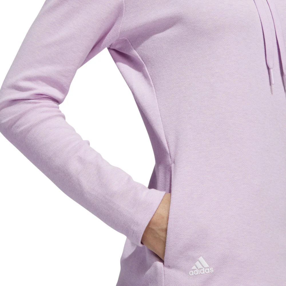 Adidas Ladies Melange High Mock Golf Pullover 4 Adidas Ladies Melange High Mock Golf Pullover - Image 4