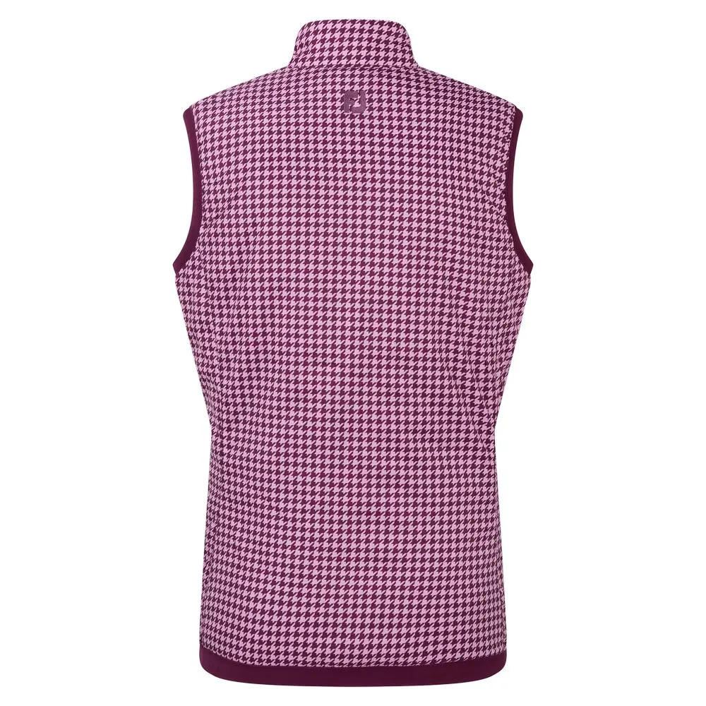FootJoy Ladies Reversible Houndstooth Golf Vest 4 FootJoy Ladies Reversible Houndstooth Golf Vest - Image 4