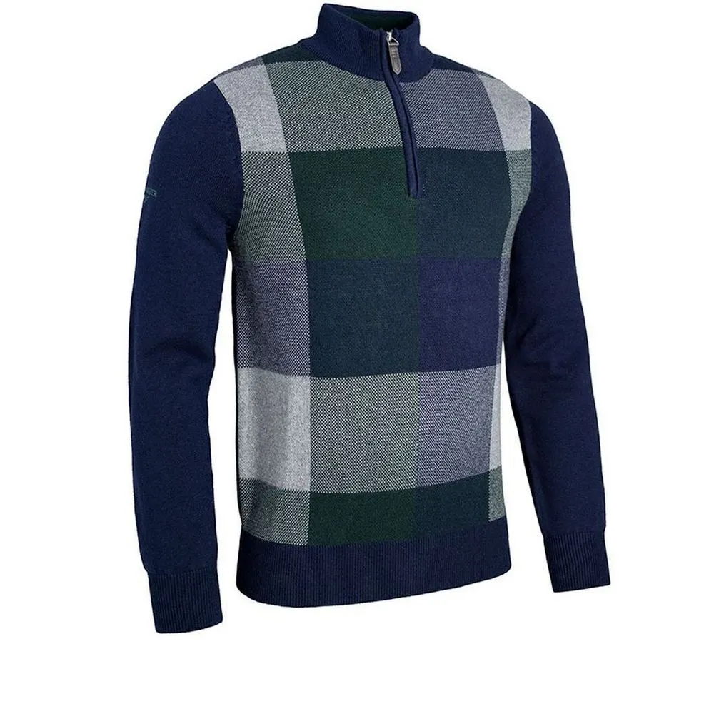 Glenmuir Men's Inverness Touch Of Cashmere Zip-Neck Golf Sweater 2 Glenmuir Men's Inverness Touch Of Cashmere Zip-Neck Golf Sweater - Image 2