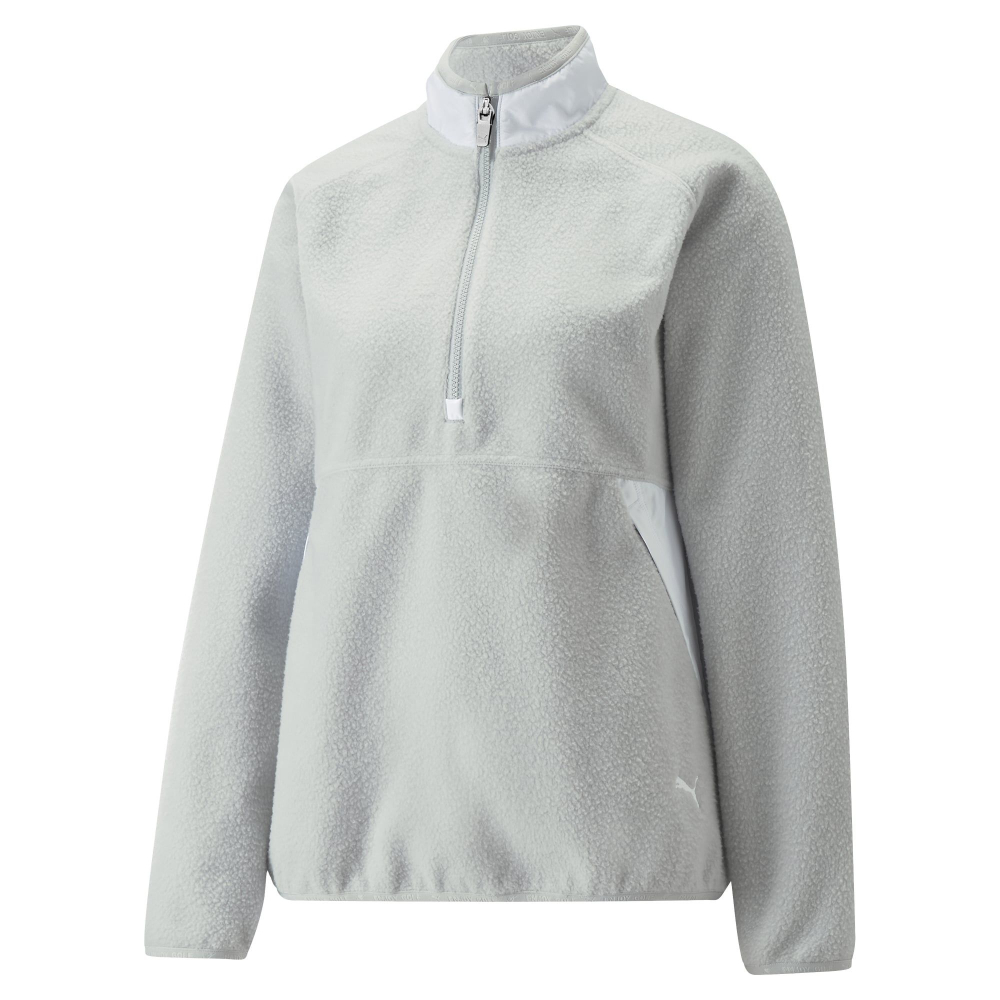 Puma Ladies Sherpa 1/4-Zip Golf Fleece 2 Puma Ladies Sherpa 1/4-Zip Golf Fleece - Image 2