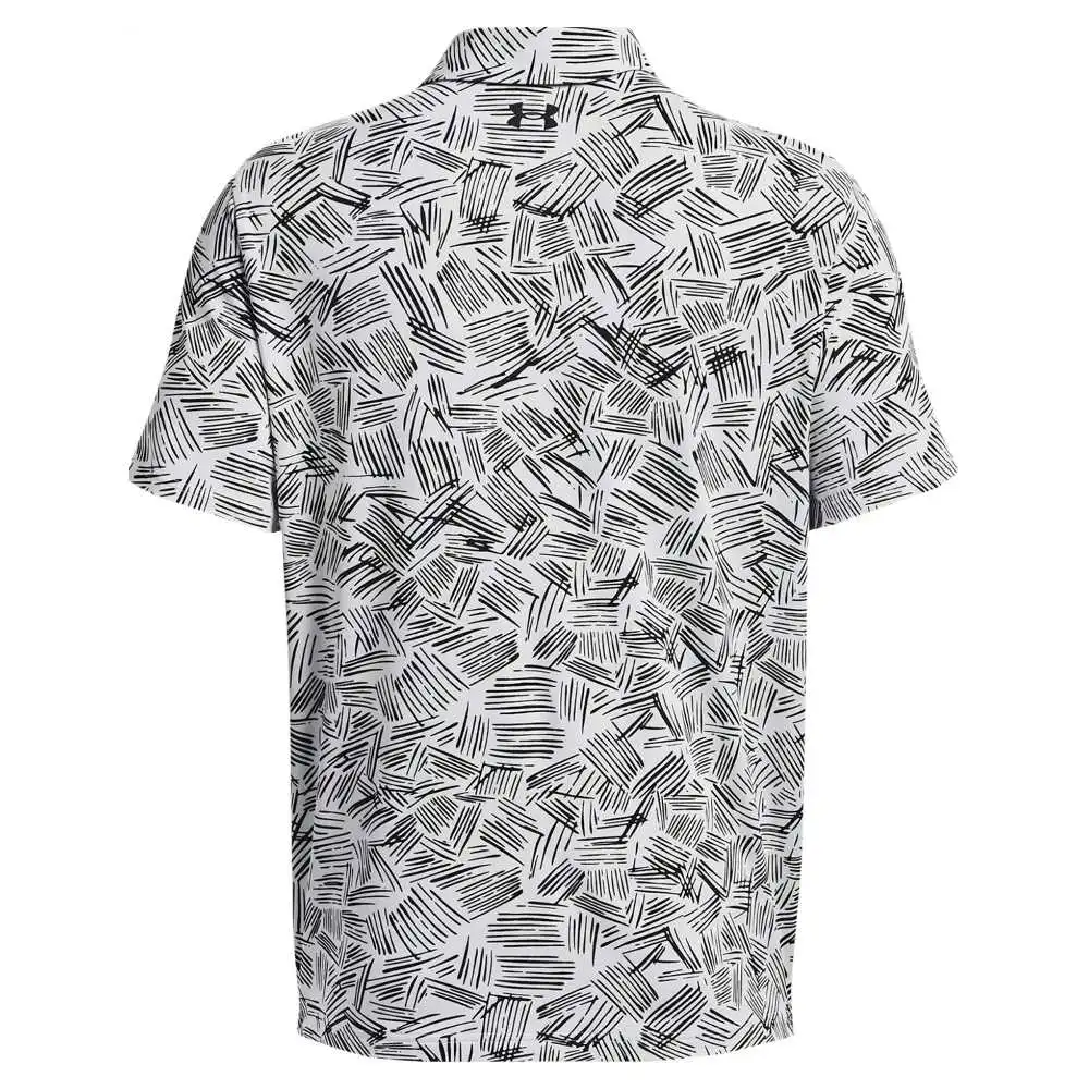 Under Armour Men's Playoff Printed 3.0 Golf Polo Shirt 5 Under Armour Men's Playoff Printed 3.0 Golf Polo Shirt - Image 5