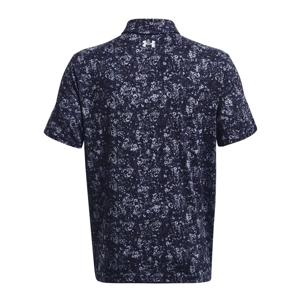 Under Armour Men's Playoff Printed 3.0 Golf Polo Shirt 6 Under Armour Men's Playoff Printed 3.0 Golf Polo Shirt - Image 6