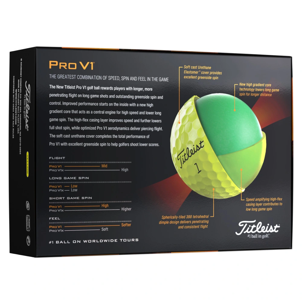 Titleist Pro V1 Golf Balls - 4 For 3 (Personalised) 5 Titleist Pro V1 Golf Balls - 4 For 3 (Personalised) - Image 5